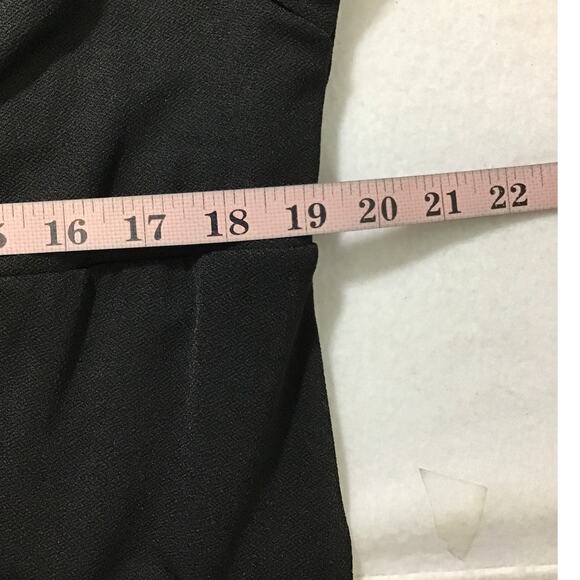 BIRDY GREY SZ 2X Black V-Neck Front-slit Sleeveless Shamin Maxi Dress NWT B117 - Picture 9 of 12